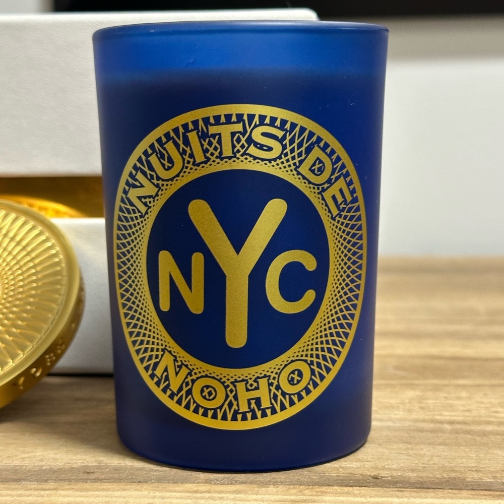 Bond No. 9 New York Blue and Gold Candle